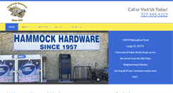Desktop Screenshot of hammockhardwarelargofl.com